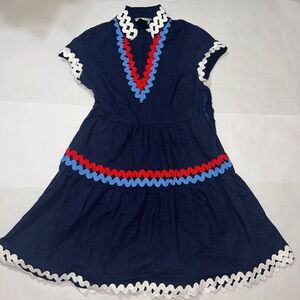 Comfortable Navy Blue Dress